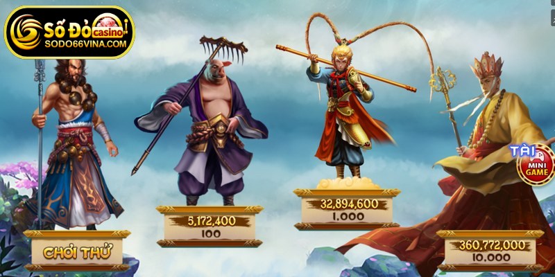 Nổ hũ Tây Du Thần Khí là slot game với cốt truyện hấp dẫn 